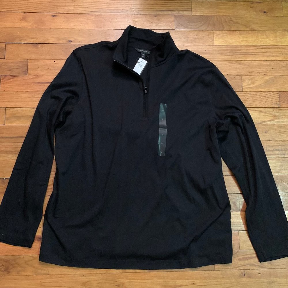 Banana Republic athletic quarter zip